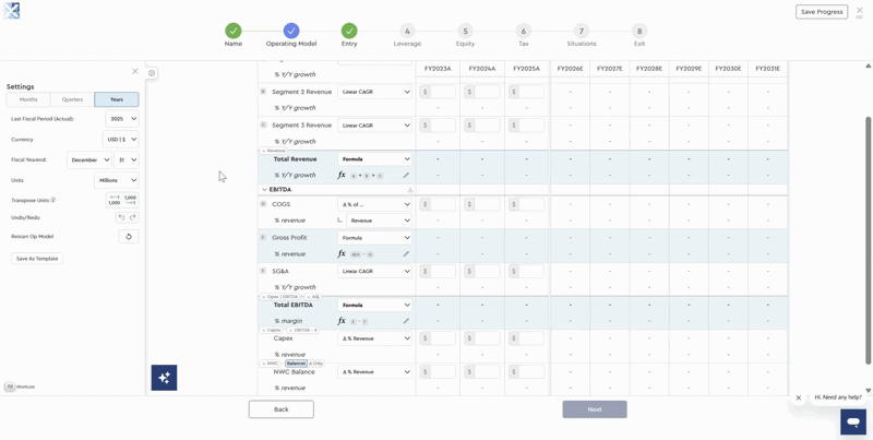 Custom Operating Model Templates